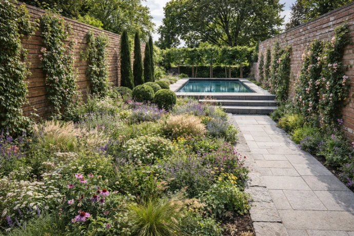 Petit jardin de ville 